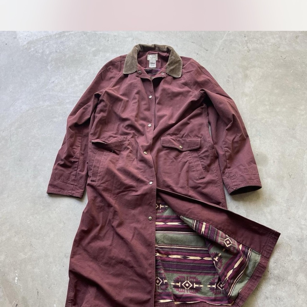 SUPER RARE full length LL bean barn coat - Picture 2 of 8